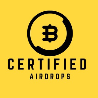 Telegram profile photo for CERTIFIED AIRDROPS ✍️ - CRYPTO