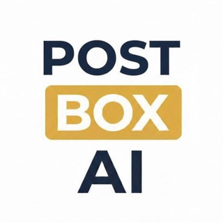 Telegram profile photo for Postbox AI | Эксклюзивные винтажные ИИ открытки