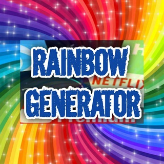 Telegram profile photo for Rainbow Generator ๐