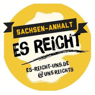 Telegram profile photo for Es Reicht Sachsen Anhalt steht auf