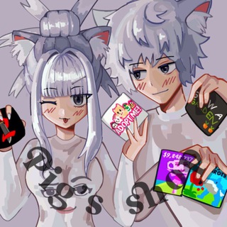 Telegram group profile photo for pig's shop