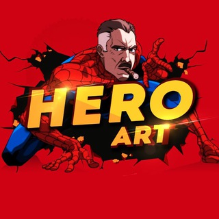Telegram profile photo for HERO - ART: MARVEL | DC