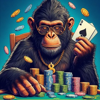 Telegram profile photo for Degenerate Ape's GEMS & GAMBLES