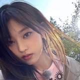 Telegram profile photo for Kang Haerin.