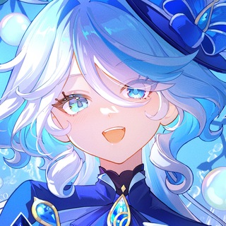 Telegram profile photo for genshin arts