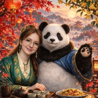 Telegram profile photo for Чай, лапша и панда