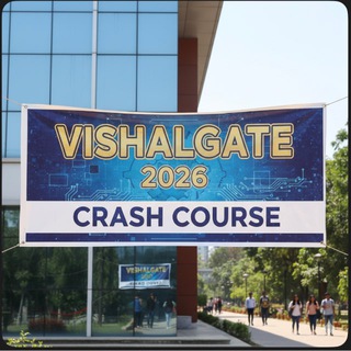 Telegram profile photo for VISHALGATE 2026 CRASH COURSE