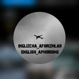 Telegram profile photo for INGLIZCHA AFORIZMLAR 🕊