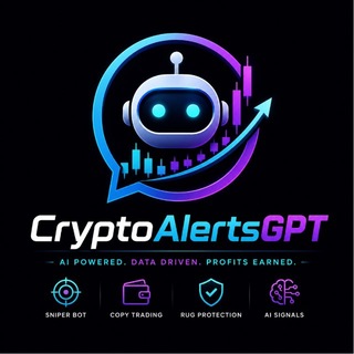 Telegram profile photo for CryptoAlertsGPT