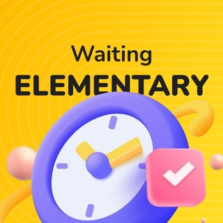 Telegram profile photo for Waiting Elementary