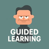 Telegram profile photo for Learn English communicatively.