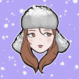 Telegram profile photo for coral grape art