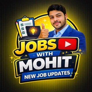 Telegram profile photo for Job Updates | JobsWithMohit