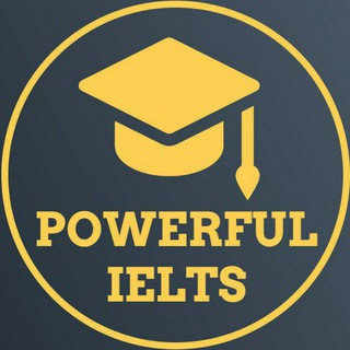 Telegram profile photo for Powerful IELTS