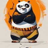 Telegram profile photo for 功夫熊猫查档优势频道 【社工库 代理 开户】