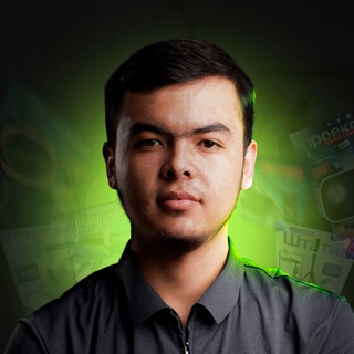Telegram profile photo for Jakhongir design