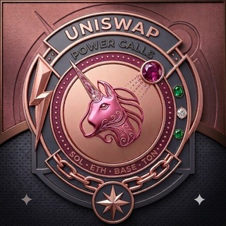 Telegram profile photo for UNISWAP 🦄 POWER 💥CALLS ☎️