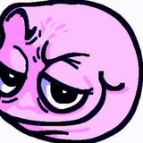 Telegram profile photo for bubblegum blue