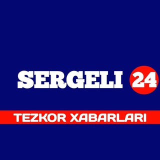 Telegram profile photo for SERGELI24 | TEZKOR XABARLAR