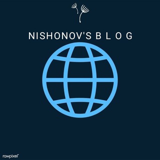 Telegram profile photo for Nishonov's blog