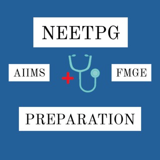 Telegram profile photo for NEET PG FMGE Preparation Group