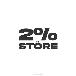 Telegram profile photo for 2% STÖRE