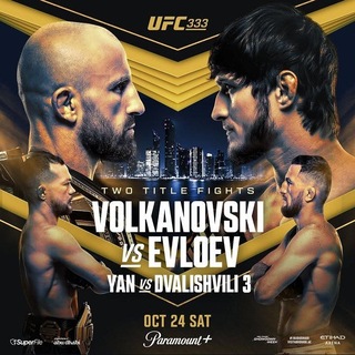 Telegram profile photo for UFC 333 - En EspaΓ±ol π€Ό