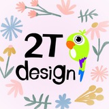 Telegram profile photo for 2t design