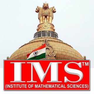Telegram profile photo for IMS (Institute of Mathematical Sciences) Official