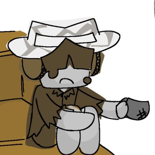 Telegram profile photo for homeless man chance