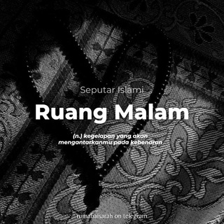 Telegram profile photo for ruang malam.