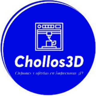 Telegram profile photo for @Chollos3D - Cupones Impresoras 3D - Cupones Filamento, Ofertas Recambios