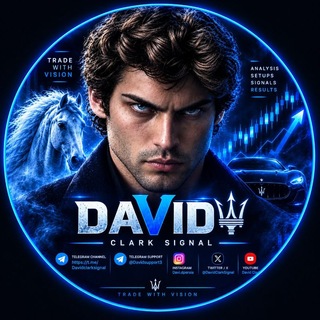 Telegram profile photo for 🔱Crypto & Forex Signals | David Clark🔱