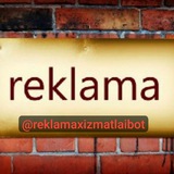 Telegram profile photo for Tekin reklama xizmati