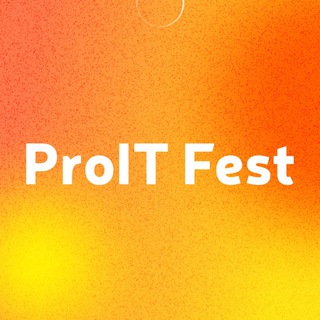 Telegram group profile photo for ProIT Fest Чат