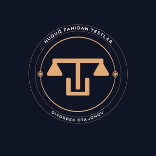 Telegram profile photo for HUQUQ | Diyorbek Otajonov