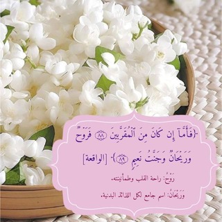 Telegram profile photo for رَوۡحࣱ وَرَیۡحَانࣱ في شرح أسماء وصفات الرحمٰن 🤍