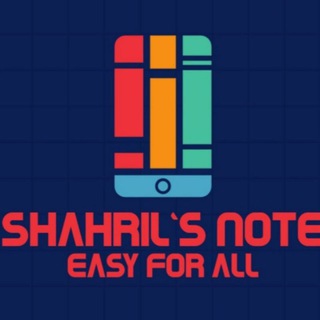 Telegram profile photo for Shahril's Note