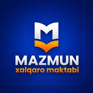 Telegram profile photo for MAZMUN XALQARO MAKTABI