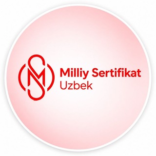 Telegram profile photo for Milliy Sertifikat Uzbek