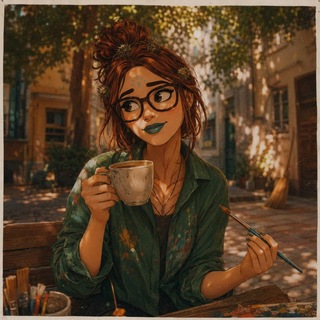 Telegram profile photo for Катя Мурка🫣3D-моделлер | Motion-дизайнер | Иллюстратор