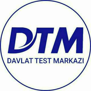 Telegram profile photo for Davlat Test Markazi | Rasmiy Kanal