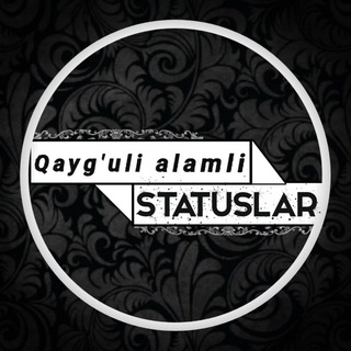 Telegram profile photo for 🥀Qayğuli Statuslar🇺🇿🥀