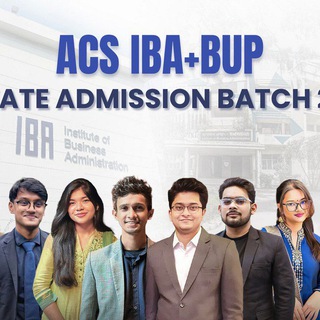 Telegram profile photo for ACS IBA BBA Admission Course 25