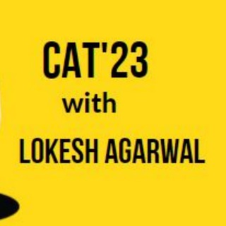 Telegram profile photo for Unacademy CAT by Lokesh Agrawal