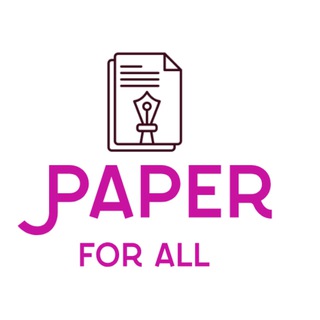 Telegram profile photo for Paper_For_All