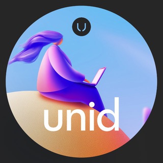 Telegram profile photo for unid | графический дизайн