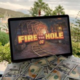 Telegram profile photo for Слот Fire in the Hole - играть на деньги | Промокод AVIALUC500
