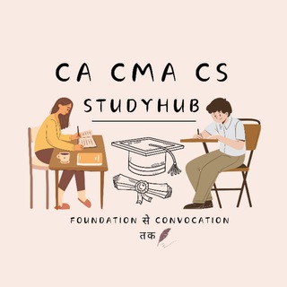 Telegram profile photo for CA CMA CS STUDY HUB