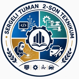Telegram profile photo for Sergeli tuman 2-son texnikumi